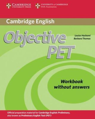 Objective Pet -wb No Key-hashemi, Louise-cambridge Univ.pres