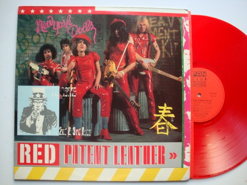 New York Dolls Red Patent Leather Lp Vinilo Franc 84 Cx