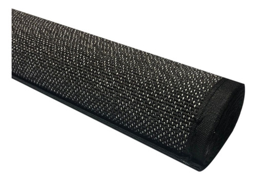 Alfombra De Bambú Negro 120x180cm