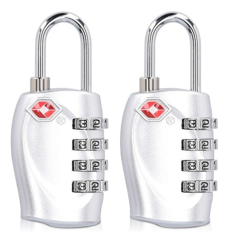 Candado Tsa Equipaje De Seguridad - Combinación De 4 Dígitos