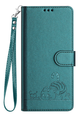 Gato Patrón Cartera Funda Compatibilidad Redmi Note 13 Pro