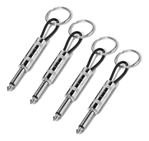 Soporte De Llaves De Pared Con 4 Llaveros Para Enchufes De G