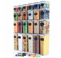 Comprar Juego 24pz Recipientes Herméticos Almacenamiento Alimentos 24pz
