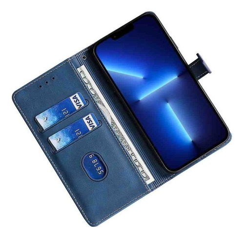 Funda Tipo Cartera Para Motorola Moto One Fusion Plus, R2362