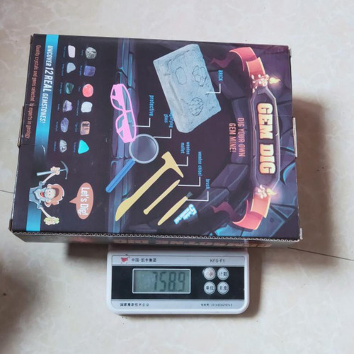 Diy Digging Crystal De Alta Qualidade Toy Pirate Treasure Ar