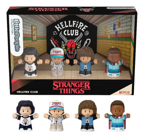 Little People Collector Set Hellfire Club Stranger Things 