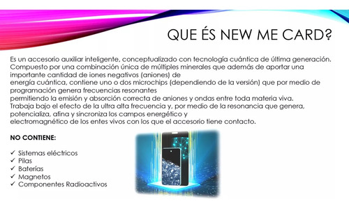 Tarjeta Cuántica Nume Now 11.0 Original Alemana