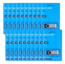 Comprar Kit 30 Unidades De Pen Drive 8gb Twist Usb Pd587 Multilaser