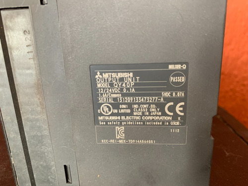 Módulo Para Plc Mitsubishi Qy40p (Usado)