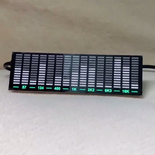 - Analizador De Espectro Musical Led Vu Meter De 15