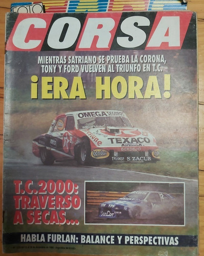 Revista Corsa Año 1990, N° 1275 En Buen Estado 