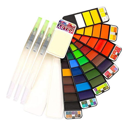 Set 42 Colores Surtidos Con 3 Cepillos - Perfect Foldable