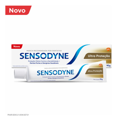 Sensodyne Ultra Proteção creme dental 90g