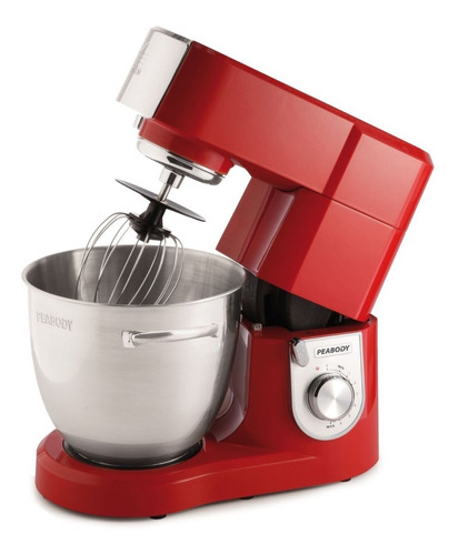 Imagen 3 de 10 de Batidora De Mesa Peabody Pe-bm190r 8 Velocidades 6.7 L