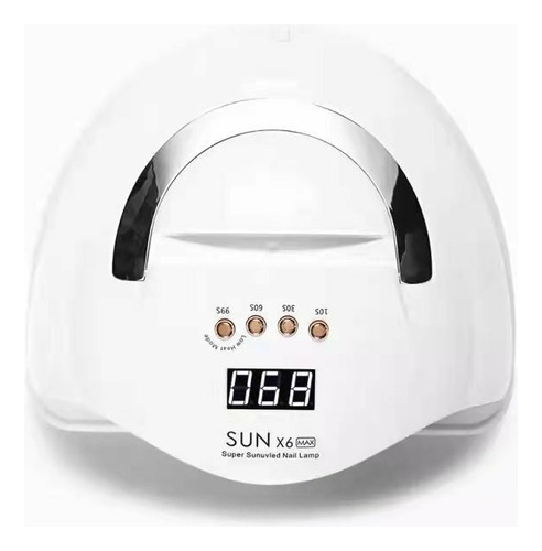 Cabina Sun X6 Max 132w Uv Led Secador Uñas Gelificadas Semi