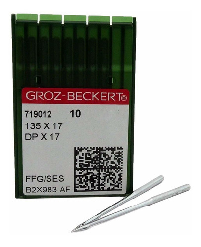 Pk. Groz-beckert Ffg Ball-point Baston Pie Maquina Coser