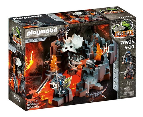 Juego Playmobil Dino Rise Guardián De La Fuente De Lava Cantidad de piezas 43