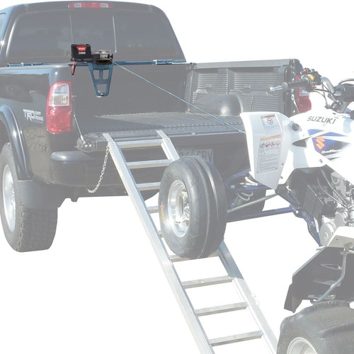 Winch Warn 2000lb, 1 Tonelada 12v Utilitario, 4x4, Atv, Rzr