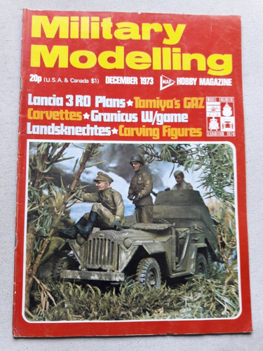 Revista Military Modelling Nº 12 Diciembre 1973 - Modelismo