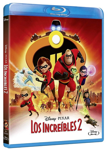 Blu Ray Los Increíbles 2 Slip Cover