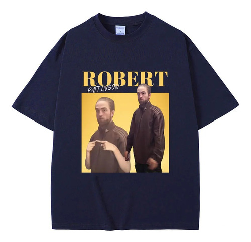 Camiseta Con Estampado Gráfico De Robert Pattinson