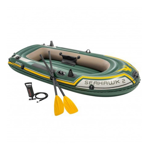 Bote Inflable Gomon Seahawk Dos 2 Set De Vinilo 240 Kg Intex