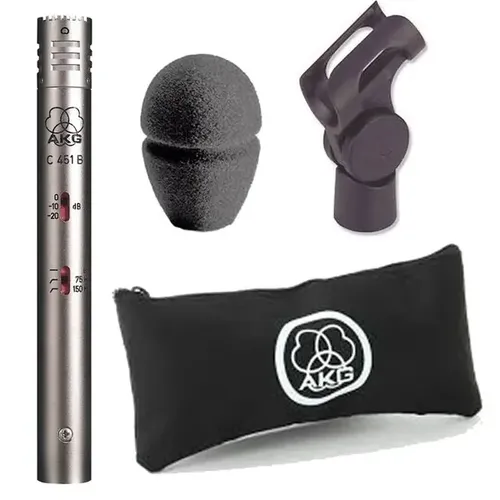 Microfone Akg C451 B Condenser C 451b Nf-e Garantia | MercadoLivre