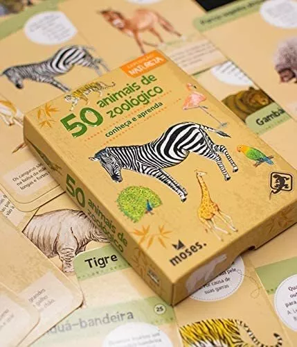 Jogo de Cartas – 50 Bichos de Estimação – Galápagos - RioMar Recife Online