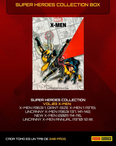 Super Heroes Collection Box Panini Comics