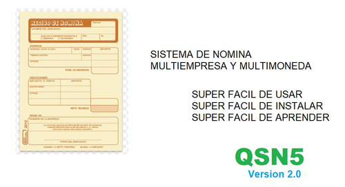  Sistema Nomina Multiempresa Y Multimoneda Qsn5