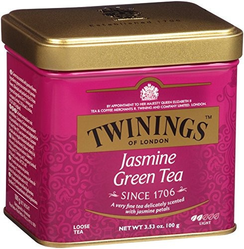 Te Twinings Ingles Jasmine Green Tea En Hebras Lata X 100gr