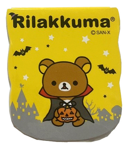 Mini Anotador Rilakkuma Halloween San-x Japon