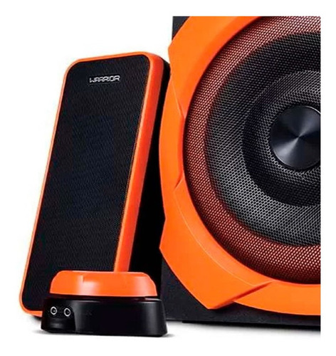 Imagem 2 de 7 de Caixa De Som Gamer Pc Notebook 50w Rms 2.1 Super Bass P2 Aux