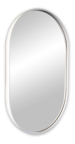 Espelho Oval Corpo Inteiro Com Moldura Sala Pronta Entrega