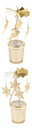 2/conjunto De Porta-velas Giratório Para Casamento, Mesa,