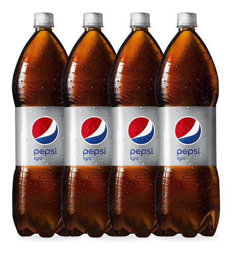 Imagen 1 de 2 de Pepsi Light De Botella De 2lts. Pack De 4 Unidades.