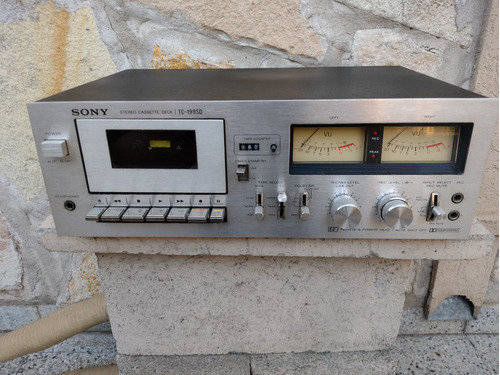 Stereo Cassette Deck Sony Tc 199sd  Vintage Leer