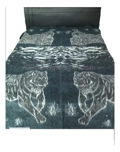 Cobija Ecuatoriana 4 Tigres Original, Cama Doble180*220