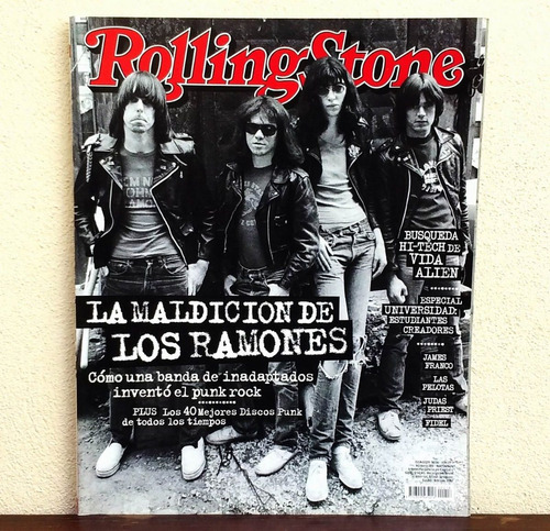 Revista Rolling Stone 218 - Ramones Judas Priest Las Pelotas