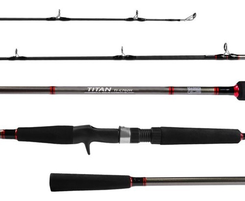 Caña Titan 20-50 Lbs 2,13 Mts. 2 Tramos Marine Sports