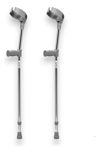 Baston Canadiense De Doble Regulación Aspen Jl9334l X 2 Und Color Gris Oscuro