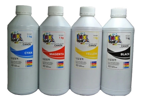 4 Litros Tinta Marca Ink Depot Gi190 G2100 G3100 G4100 Canon