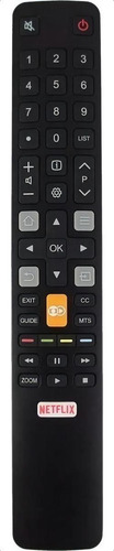 Mando a distancia LED Semp Tcl Toshiba L55S4900fs/RC802n