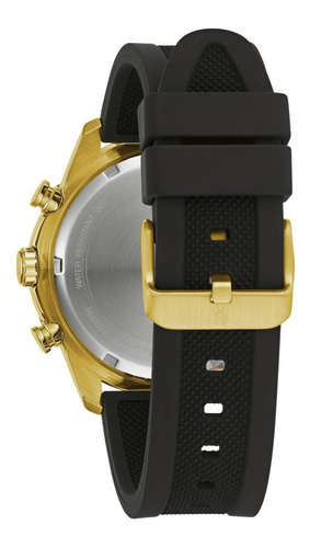 Imagen 2 de 7 de 98a244 Reloj Bulova Sport Classic Negro/dorado/azul