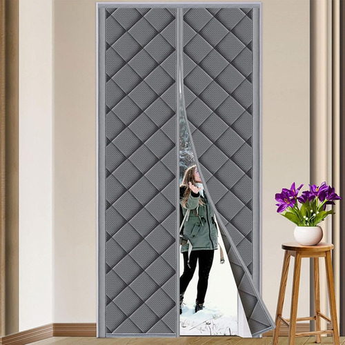 Cubierta Térmica Para Puerta Cortinas Magnéticas Aisladas