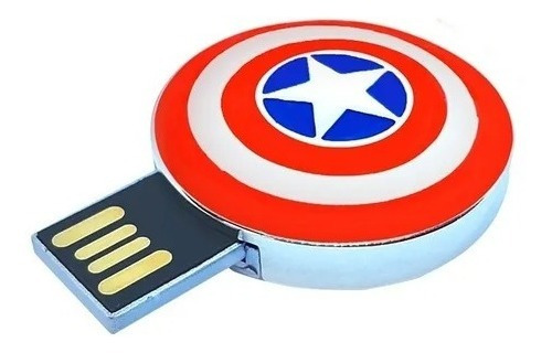 Pendrive 64gb Capitan America Avengers Marvel Original 2.0 !