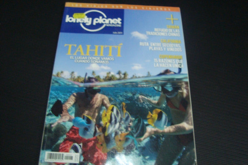 Lonely Planet Magazine 47 Tahiti Taiwan California Copenhag