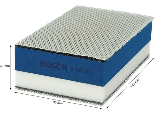 Bloque Lijado Bosch Expert 80x133mm