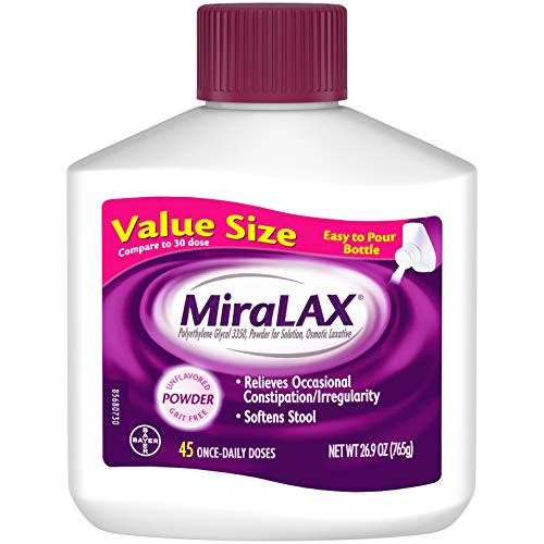 Polvo Laxante Miralax Para Aliviar El Estreñimiento, Marca #