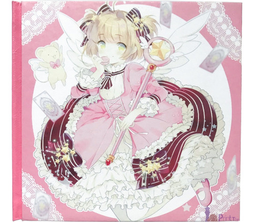 Cuaderno Artesanal De Sakura Card Captor - Sakura Crema